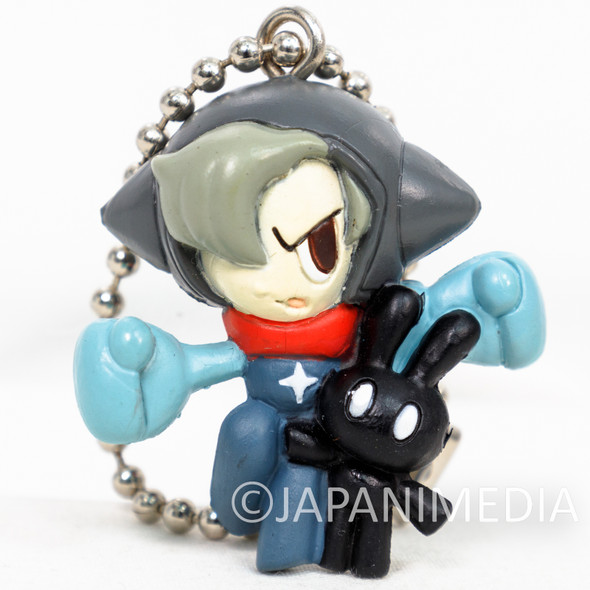 RARE! Mr. Driller Ataru Hori & Usagi Mini Figure Ballchain Yujin Namco GAME Japanimedia Store FRONT