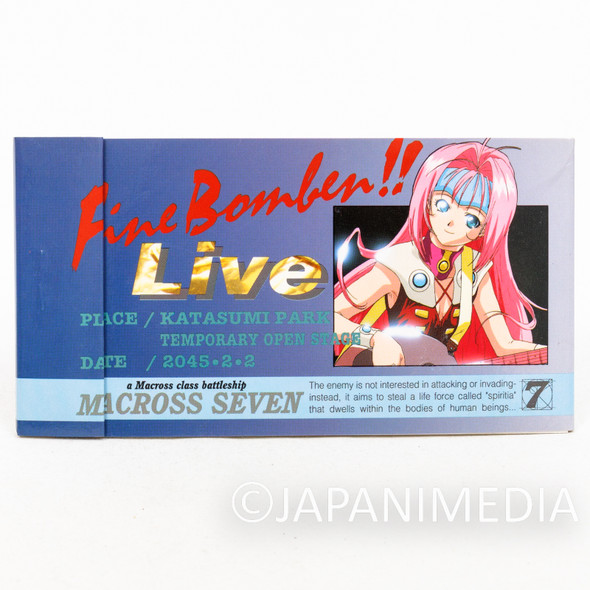 Macross 7 Mylene Flare Jenius Memo Pad Japanimedia Store FRONT