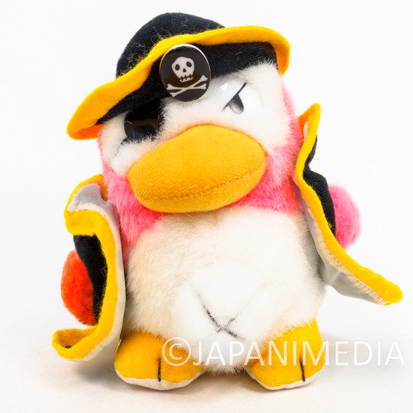 Retro RARE! Parodius Captain Penguinovsky III Plush Doll #1 KONAMI Japanimedia Store FRONT