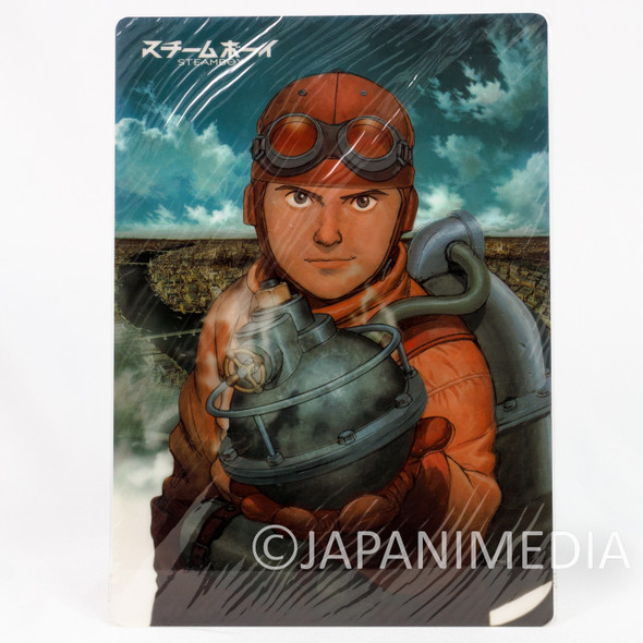 SteamBoy James Ray Steam Picture Pencil Board Pad Shitajiki Otomo Katsuhiro JAPAN ANIME MANGA Japanimedia Store FRONT