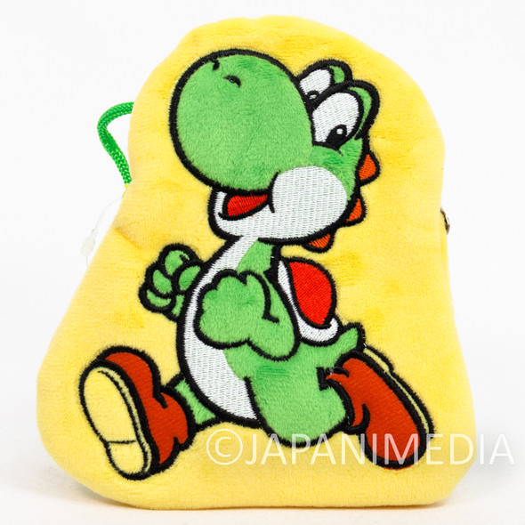 Super Mario Bros. Yoshi Pouch Case w/Strap #1 JAPAN NES FAMICOM NINTENDO Japanimedia Store FRONT