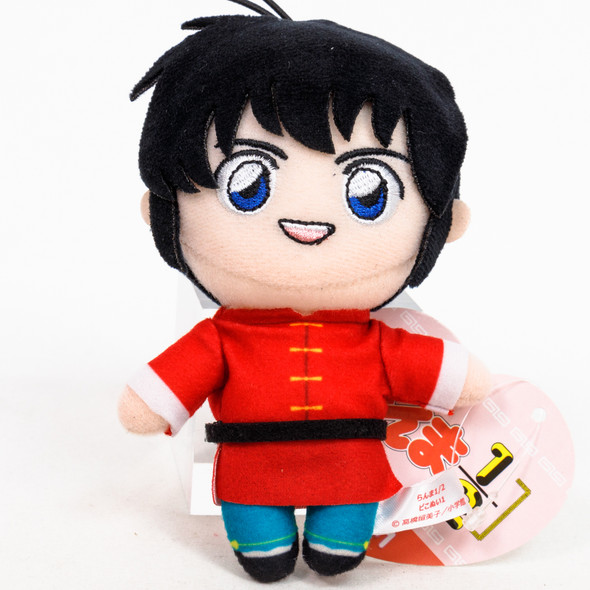 Ranma 1/2 Male Ranma Pico-Nui [1] 5" Plush Doll Strap FUKUYA JAPAN Japanimedia Store FRONT