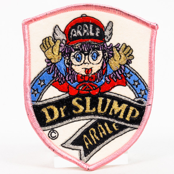 Retro Dr. Slump Arale chan Wappen Emblem Badge JAPAN ANIME Japanimedia Store FRONT