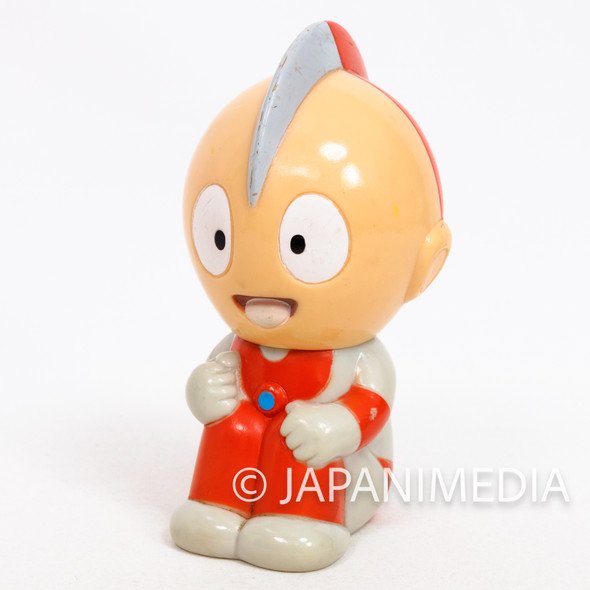 Retro RARE! Ultraman Kids Soft VInyl Figure Coin Bank ANIME Japanimedia Store FRONT