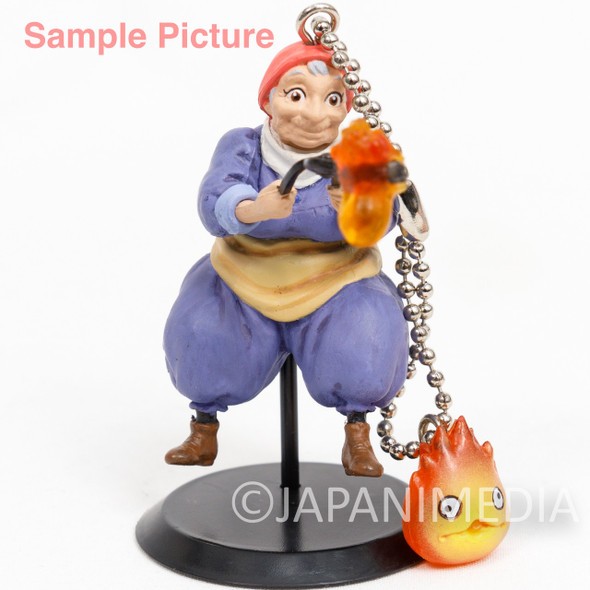 Howl's Moving Castle Sophie Hatter & Calcifer Figure Key Chain Cominica Ghibli Japanimedia Store FRONT