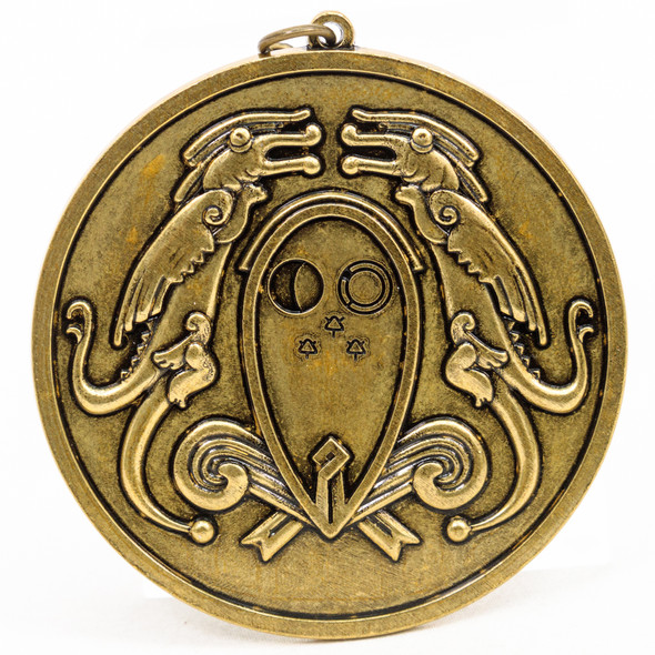 RARE! Aile de Honneamise Royal Space Force Medal Keychain / GAINAX Japanimedia Store FRONT