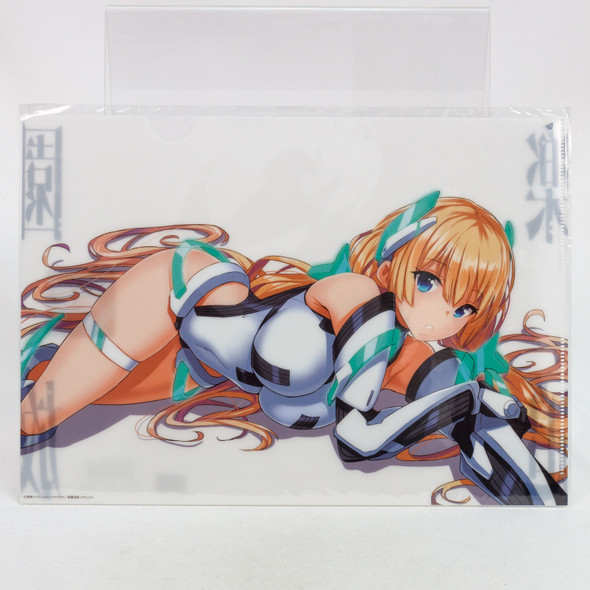 RAKUEN TSUIHOU - Expelled from Paradise - Angela Balzac Clear File Folder JAPAN ANIME Japanimedia Store FRONT