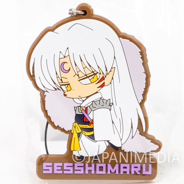 Inuyasha Sesshoumaru Mascot Rubber Strap JAPAN ANIME MANGA Japanimedia Store FRONT
