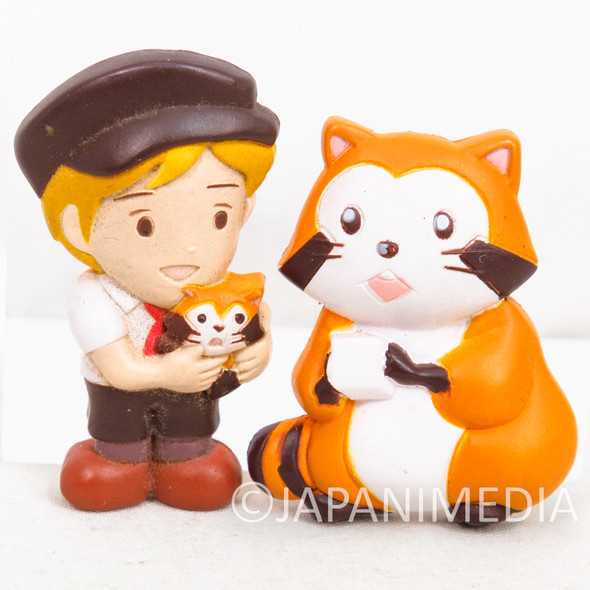 Rascal the Raccoon Mascot Magnet 2pc Set Rascal/ Sterling North/ JAPAN ANIME Japanimedia Store FRONT