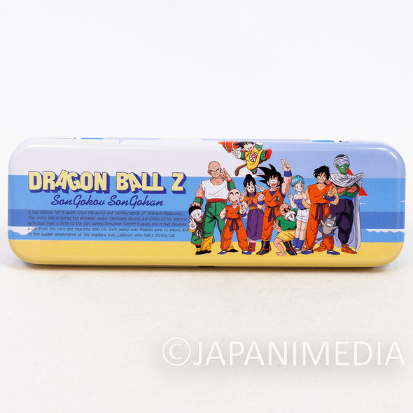 Dragon Ball Z Can Pen Case [Gokou / Gohan / Piccolo / Vegeta] JAPAN 2 Japanimedia Store FRONT