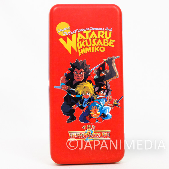 Retro! Mashin Eiyuden Hero Wataru 2 Can Pen Case Movic Japanimedia Store FRONT