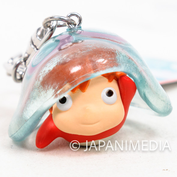 Ponyo on the Cliff by the Sea Mini Figure Keychain Ghibli JAPAN Japanimedia Store FRONT