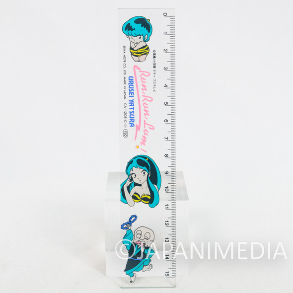 Retro RARE! Urusei Yatsura Plastic Ruler 15cm JAPAN ANIME 3 Japanimedia Store FRONT