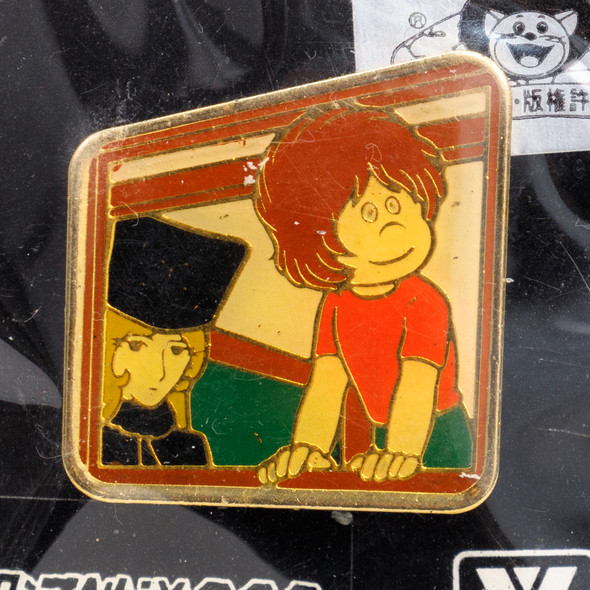 Galaxy Express 999 Maetel Tetsuro Pins Yutaka JAPAN Japanimedia Store FRONT