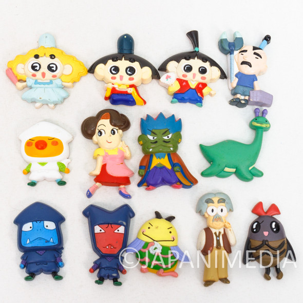 [DAMAGED] Ojarumaru Character Magnet 13pc Set ANIME MANGA NHK Japanimedia Store FRONT