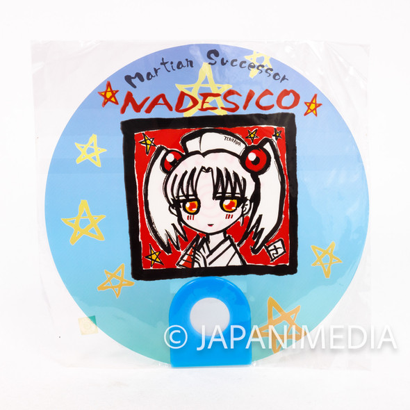 Martian Successor NADESICO Ruri Hoshino Uchiwa Round Fan 1998 #1 Japanimedia Store FRONT