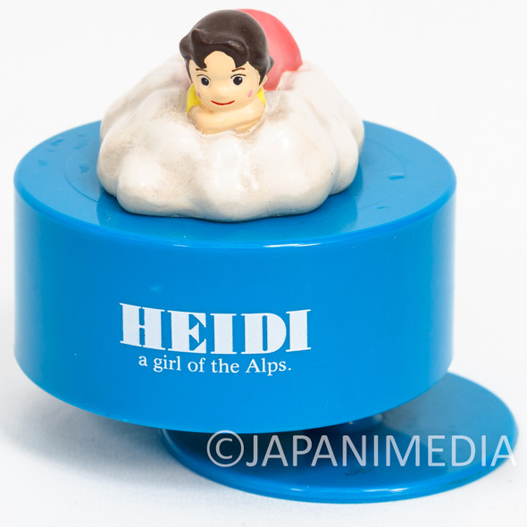 RARE! Heidi Girl of the Alps Figure Music Box #1 JAPAN [NO BOX] Japanimedia Store FRONT