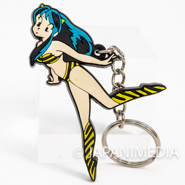 Retro RARE! Urusei Yatsura LUM Rubber Mascot Keychain COSPA [NO PACKAGE] Japanimedia Store FRONT
