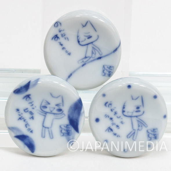 Sony Cat Doko Demo Issyo TORO INOUE Chopstick Rest 3pc Set Japanimedia Store FRONT