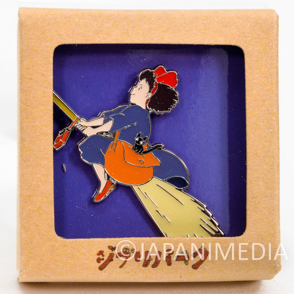 Kiki's Delivery Service Kiki on Broom Pins Ghibli Park JAPAN Japanimedia Store FRONT