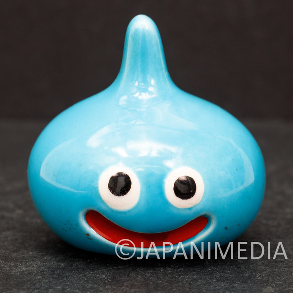 Retro RARE Dragon Quest Slime Mini Ceramic Figure Enix Japanimedia Store FRONT