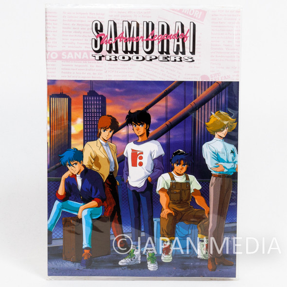 Ronin Warriors Samurai Troopers Letter Set / Writing Sheets Envelopes Stickers Japanimedia Store FRONT