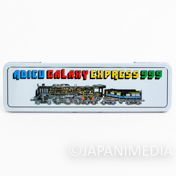 Retro Galaxy Express 999 Can Pen Case Japanimedia Store FRONT