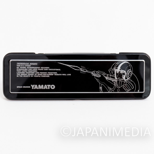Retro Space Battleship YAMATO Can Pen Case Japanimedia Store FRONT