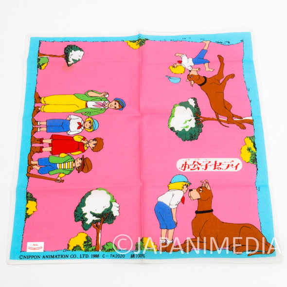 Little Lord Fauntleroy Prince Cedie World Masterpiece Theater handkerchief JAPAN ANIME 5 Japanimedia Store FRONT