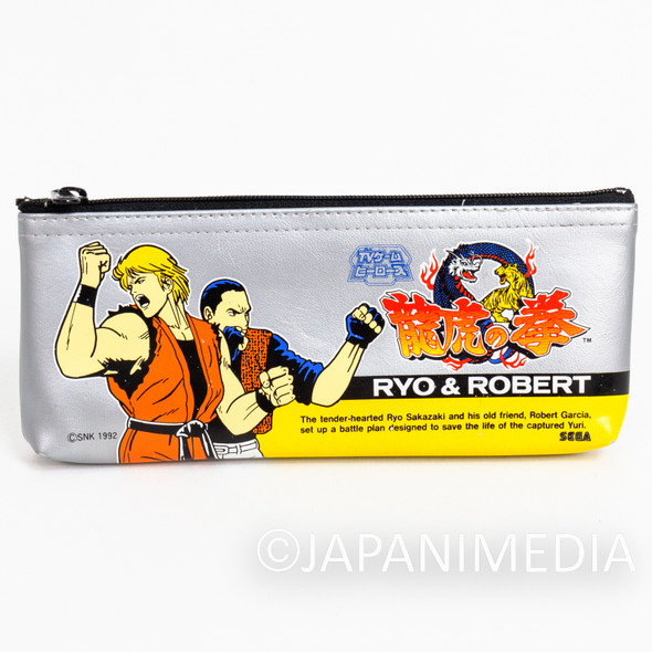 Art of Fighting Vinyl Pen Case Ryuko no Ken SEGA SNK JAPAN GAME NEO GEO Japanimedia Store FRONT
