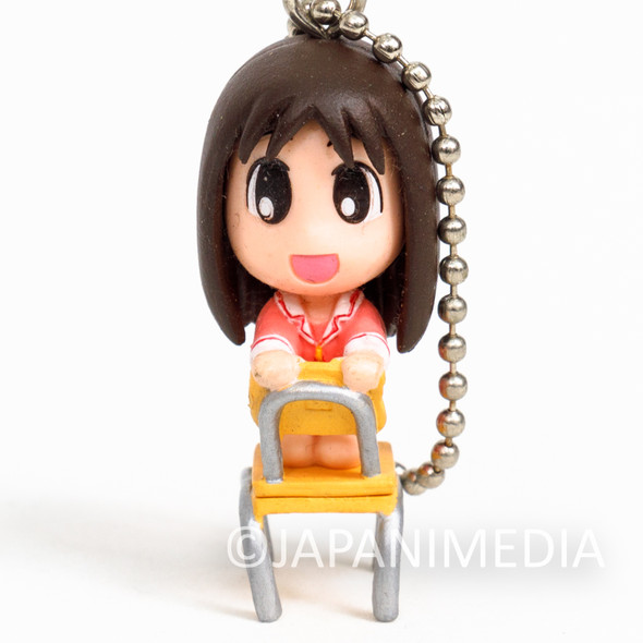 Azumanga Daioh Osaka Kasuga Ayumu on a Chair Swing Azumanga 3 Figure Keychain Japanimedia Store FRONT