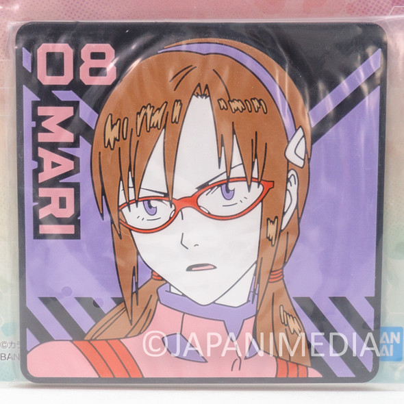 Evangelion Mari Illustrious Rubber Coaster BANDAI JAPAN Japanimedia Store FRONT