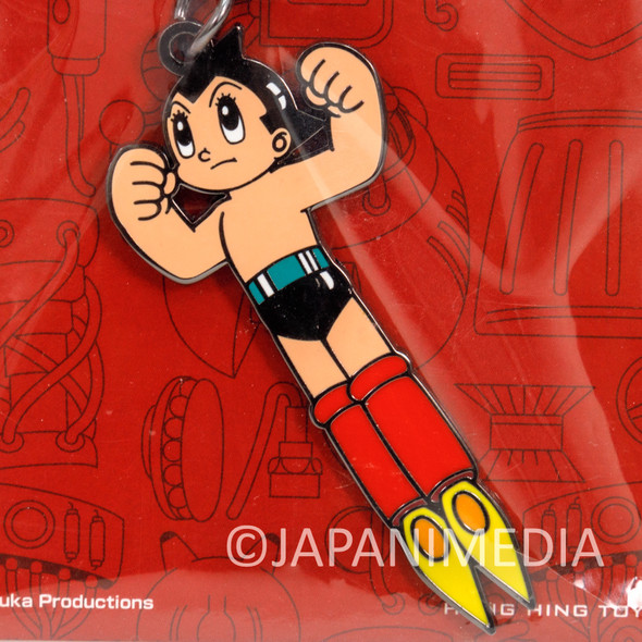 Astro Boy Atom Metal Mascot Charm Keychain #1 Osamu Tezuka Japanimedia Store FRONT