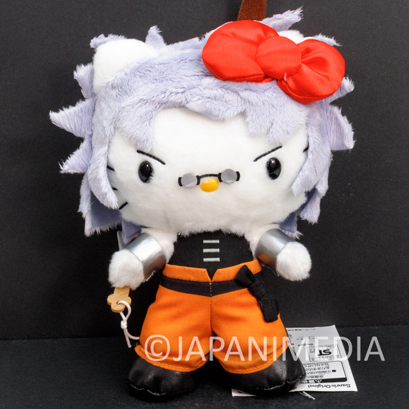 Rurouni Kenshin Enishi Yukishiro x Hello Kitty 9" Plush Doll SANRIO Japanimedia Store FRONT