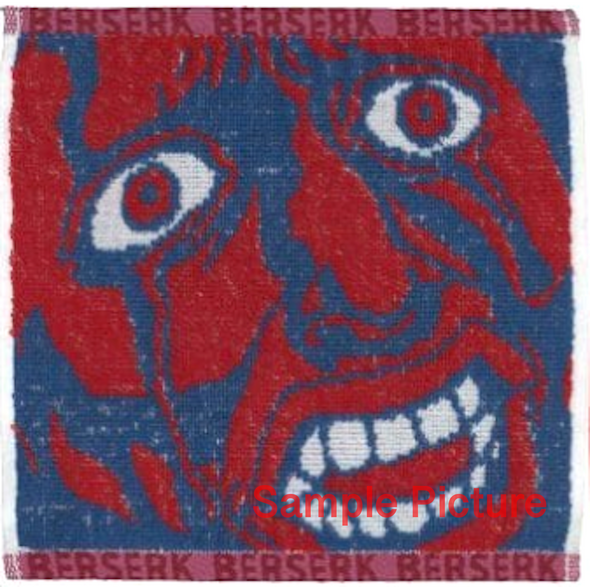 Berserk Beherit Hand Towel 8x8inch BANDAI NAMCO JAPAN ANIME MANGA Japanimedia Store FRONT