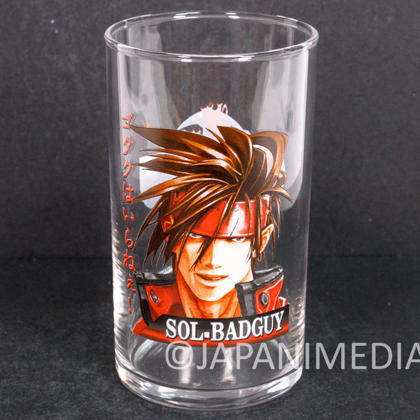 Guilty Gear XX Sol Badguy Glass Retro Rare Sammy Game Collectible Japanimedia Store Front