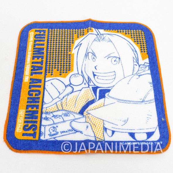 Fullmetal Alchemist Edward Elric Mini Hand Towel 7x7inch Japanimedia Store FRONT