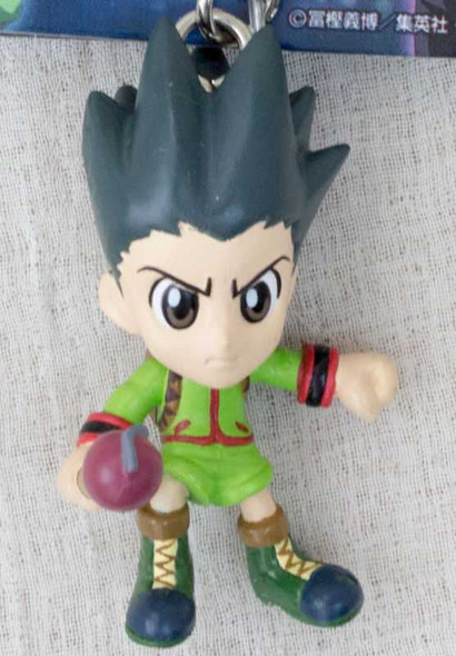 HUNTER x HUNTER Gon Freecss Mini Figure Key Holder Chain Banpresto 2 JAPAN ANIME Japanimedia Store FRONT