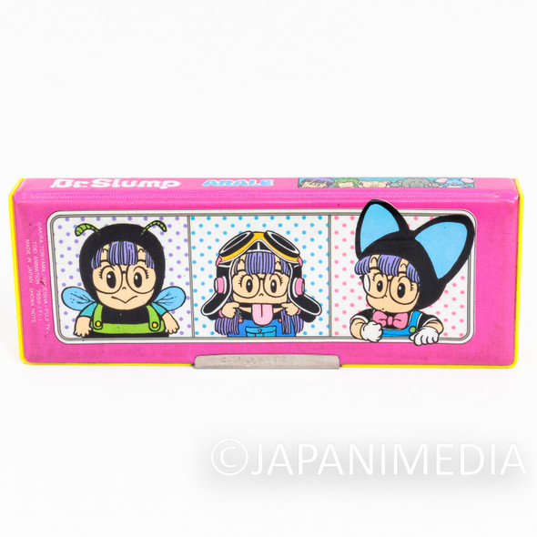 Retro RARE! Dr. Slump Arale chan Pen Case Showa Note 2 Japanimedia Store FRONT