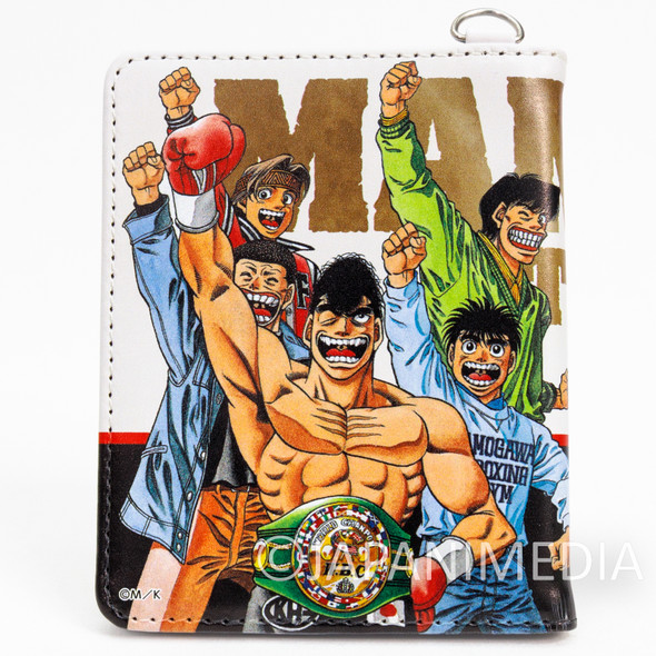 Fighting Spirit Hajime No Ippo Kamogawa Gym Members ID Pass Card Case Holder Japanimedia Store FRONT