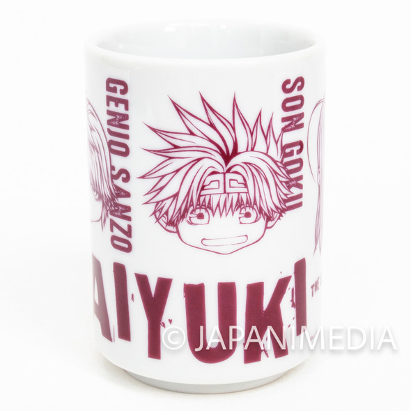 SAIYUKI Yunomi Japanese Tea Cup Gojyo Hakkai Sanzo Goku Movic Japanimedia Store FRONT