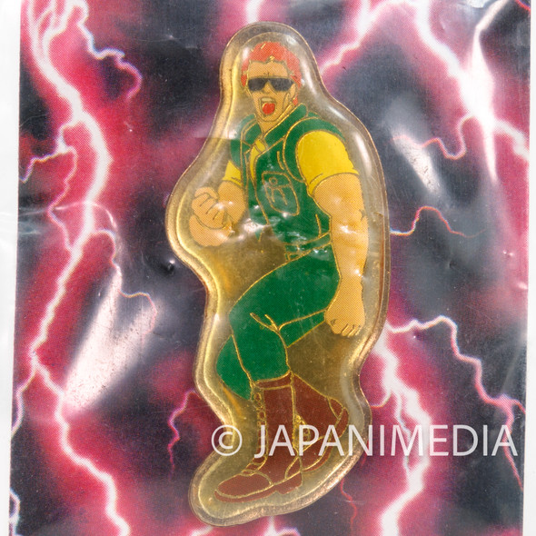 Art of Fighting Ryuko no Ken John Crawley Metal Pins SEGA SNK1992 NEO GEO Japanimedia Store FRONT