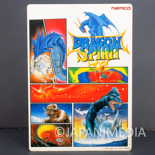Dragon Spirit Picture Pencil Board Pad Shitajiki NAMCO Japanimedia Store FRONT