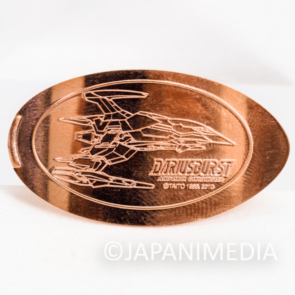 Darius Burst Souvenir Medal JAPAN TAITO GAME 2 Japanimedia Store FRONT