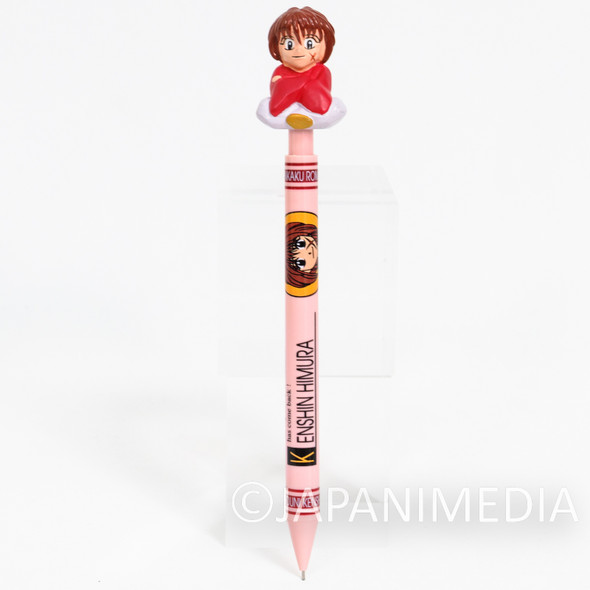 Retro RARE! Rurouni Kenshin Himura Kenshin Mechanical Pencil w/Figure Japanimedia Store FRONT