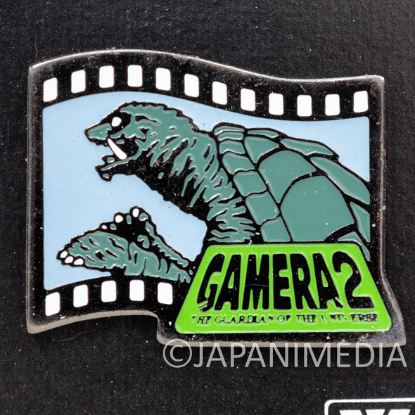 Retro RARE! Gamera 2 Metal Pins YUTAKA JAPAN TOKUSATSU 2 Japanimedia Store FRONT