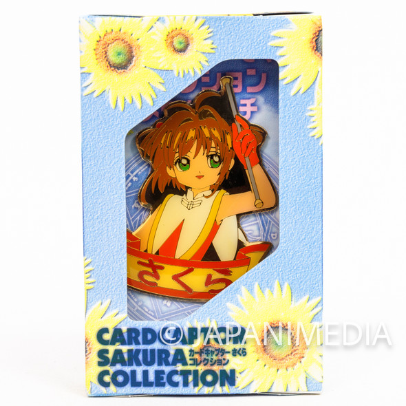 Cardcaptor Sakura Sakura Kinomoto Sakura Large size Metal Pins BANPRESTO CLAMP Japanimedia Store FRONT