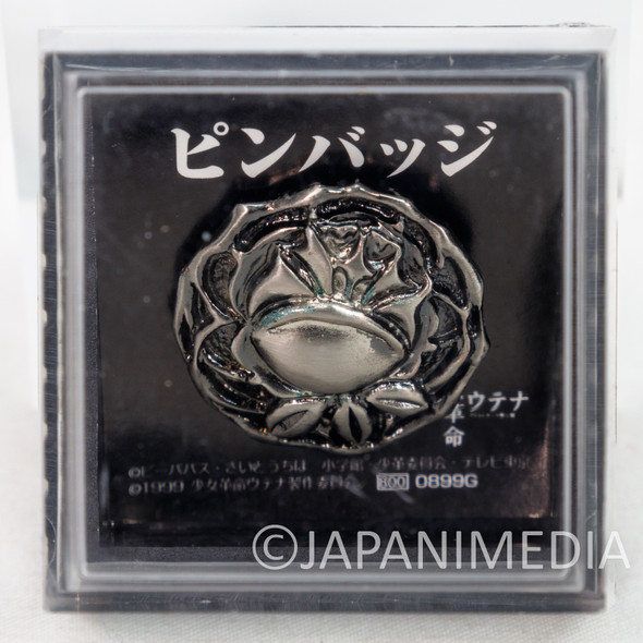 Revolutionary Girl Utena Rose Emblem Metal Pins Movic 2 Japanimedia Store FRONT