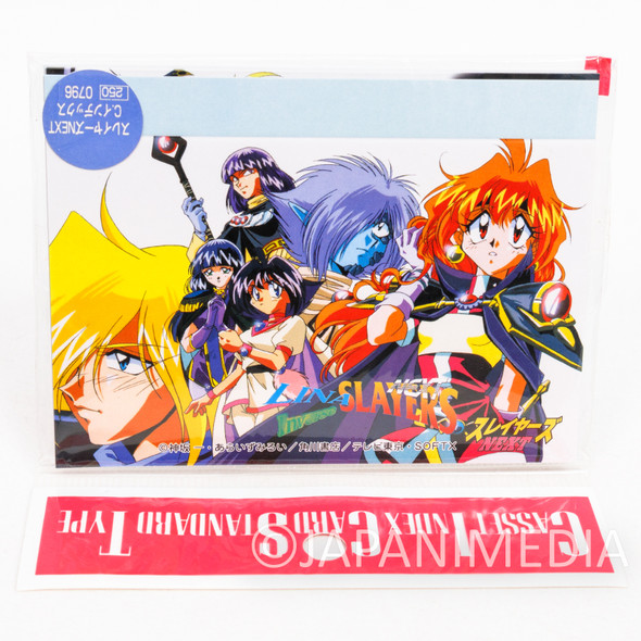 Slayers TRY Cassette Index Card Standard Type 12 Sheet Set JAPAN ANIME Japanimedia Store FRONT