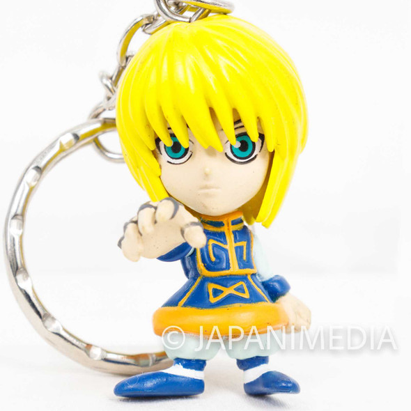 HUNTER x HUNTER Kurapika Mini Figure Key Holder Chain Banpresto JAPAN ANIME Japanimedia Store FRONT